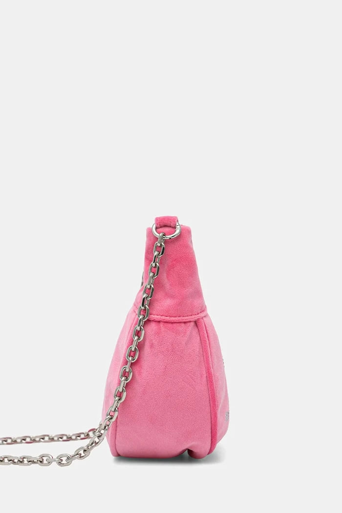 Juicy Couture kadın kadife hobo çanta KIMBERLY