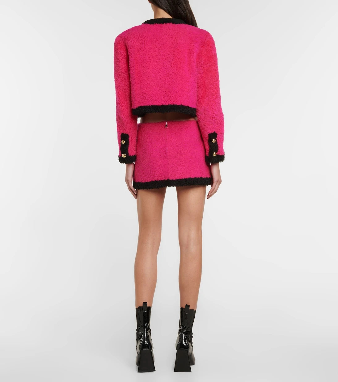Blancha - Shearling miniskirt