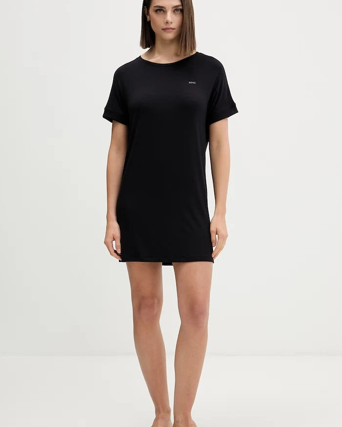 BOSS ESSENCE_Sleepshirt вискоз kadın pijama üstü