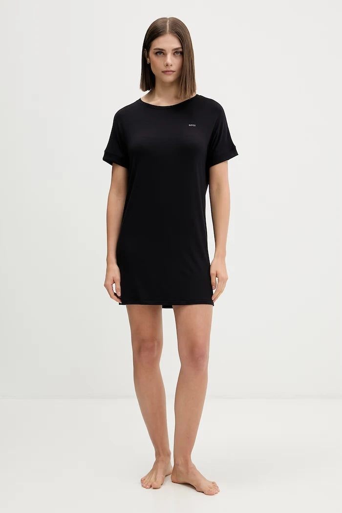 BOSS ESSENCE_Sleepshirt вискоз kadın pijama üstü