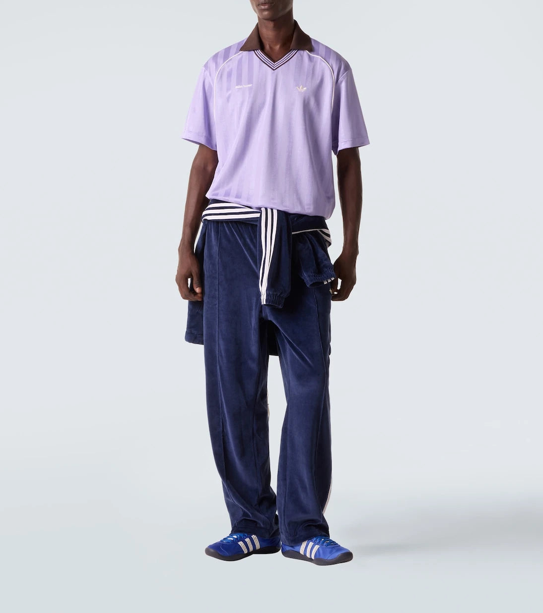 Adidas - x Wales Bonner Karintha satin sneakers