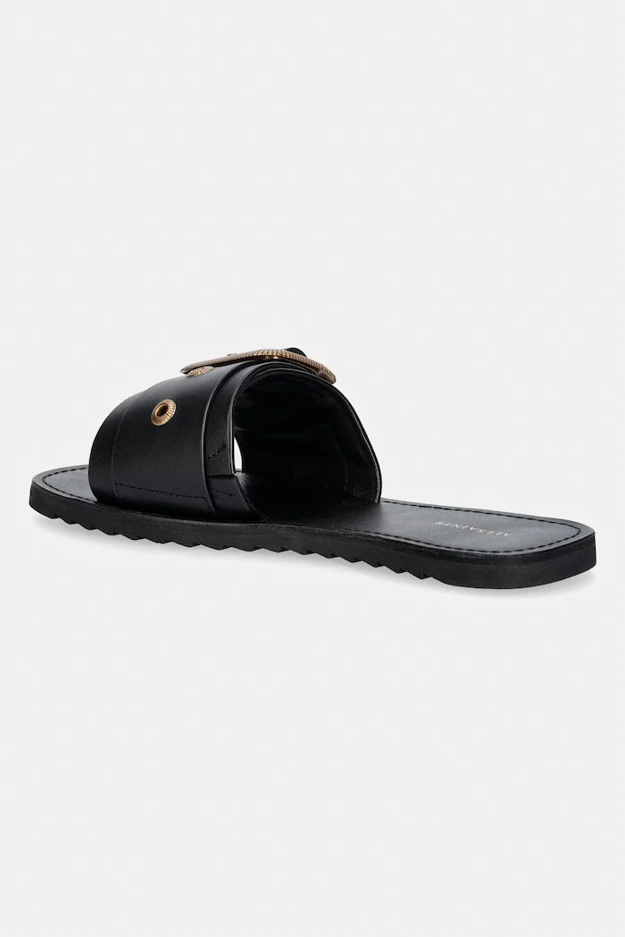 AllSaints сандали дамски от кожа Ella Slider