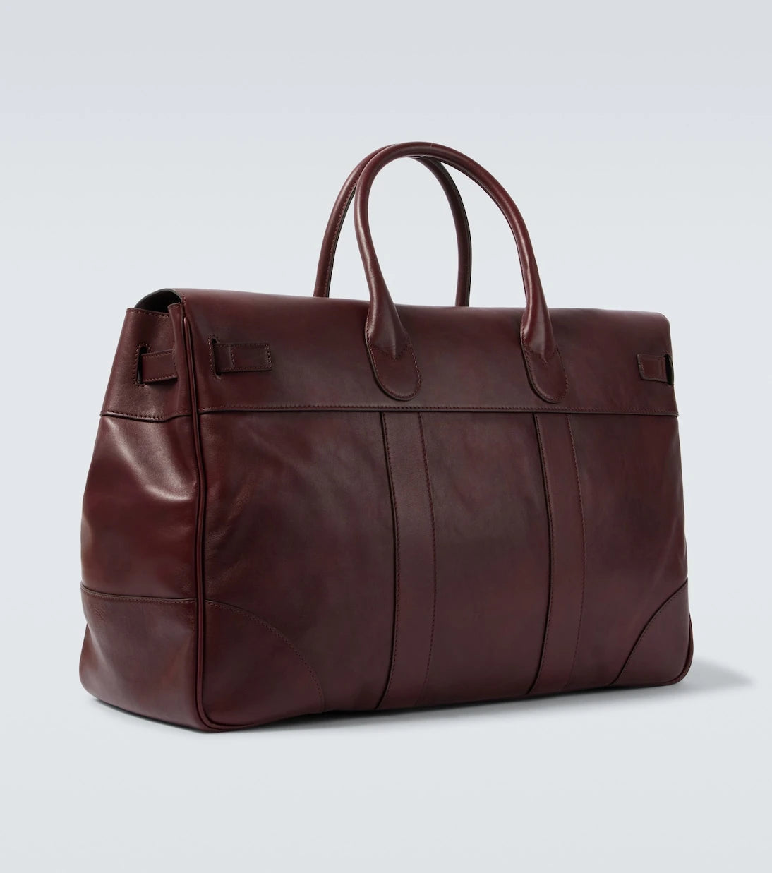 Brunello Cucinelli - Leather duffel bag