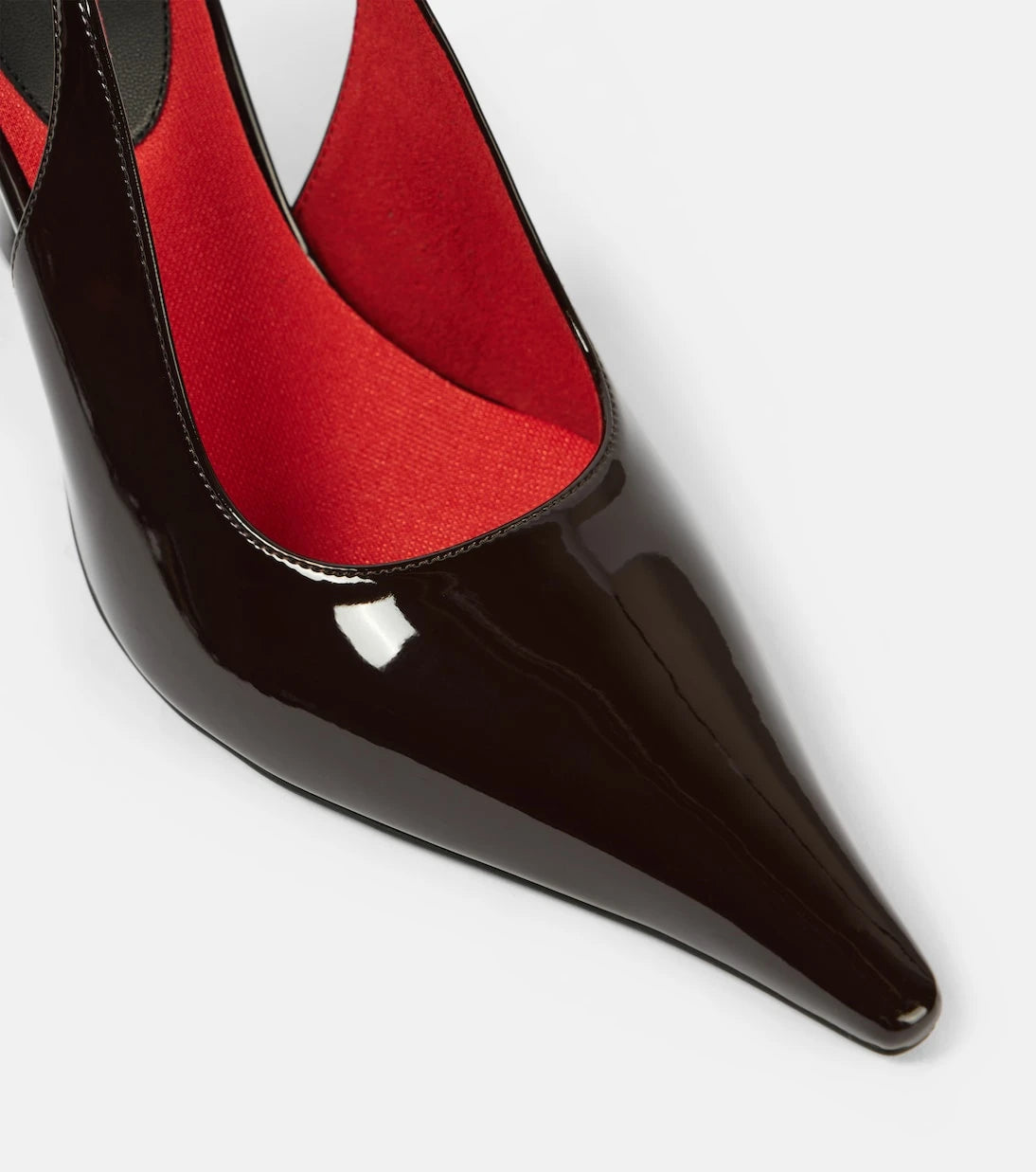 Stella McCartney - Elsa faux leather slingback pumps