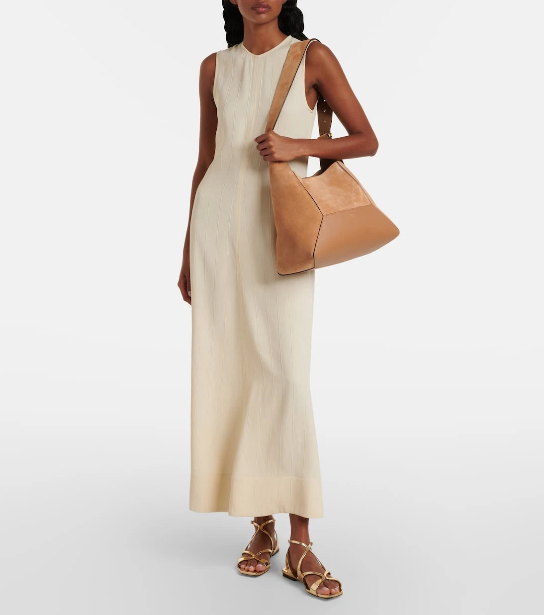 Jimmy Choo - Diamond Medium suede shoulder bag