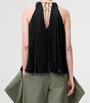 LOEWE Black Halterneck Tank Top