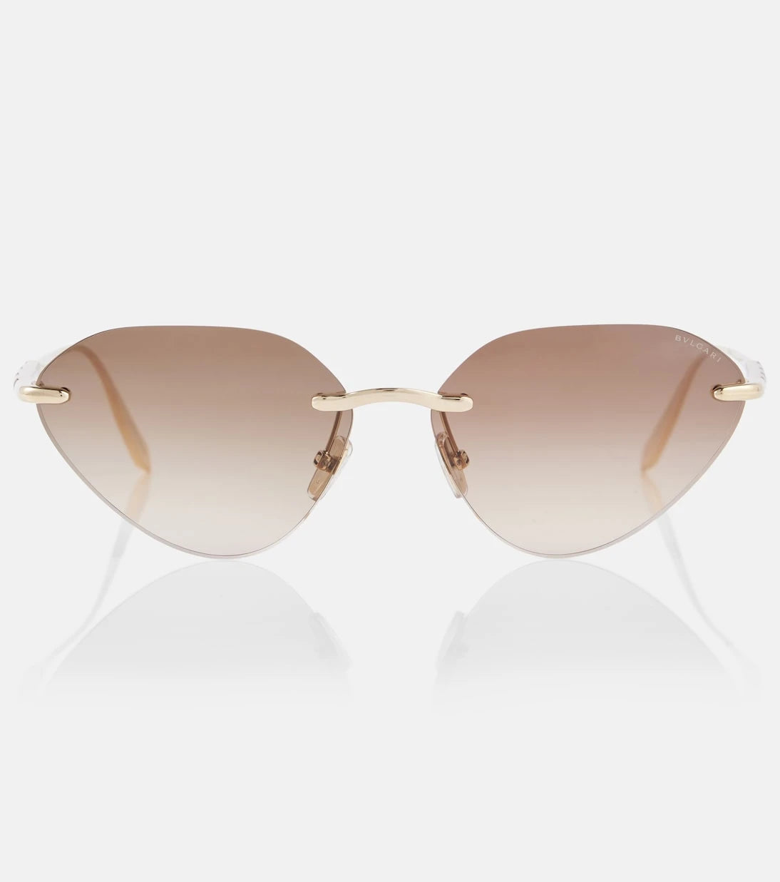 Bvlgari - Serpenti embellished cat-eye sunglasses