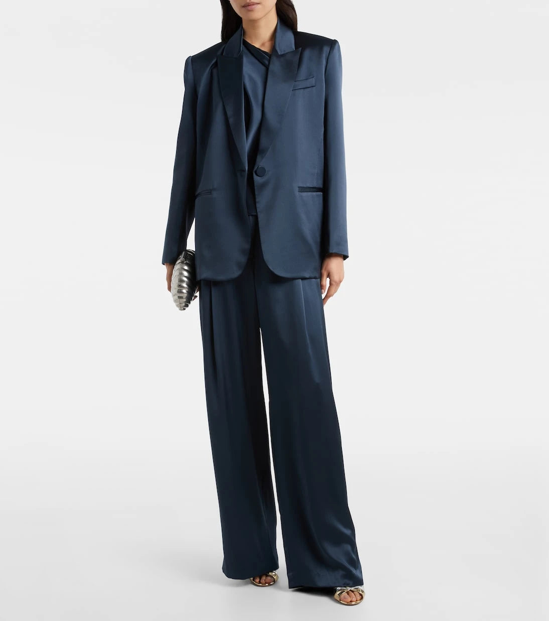 The Sei - Oversized silk blazer
