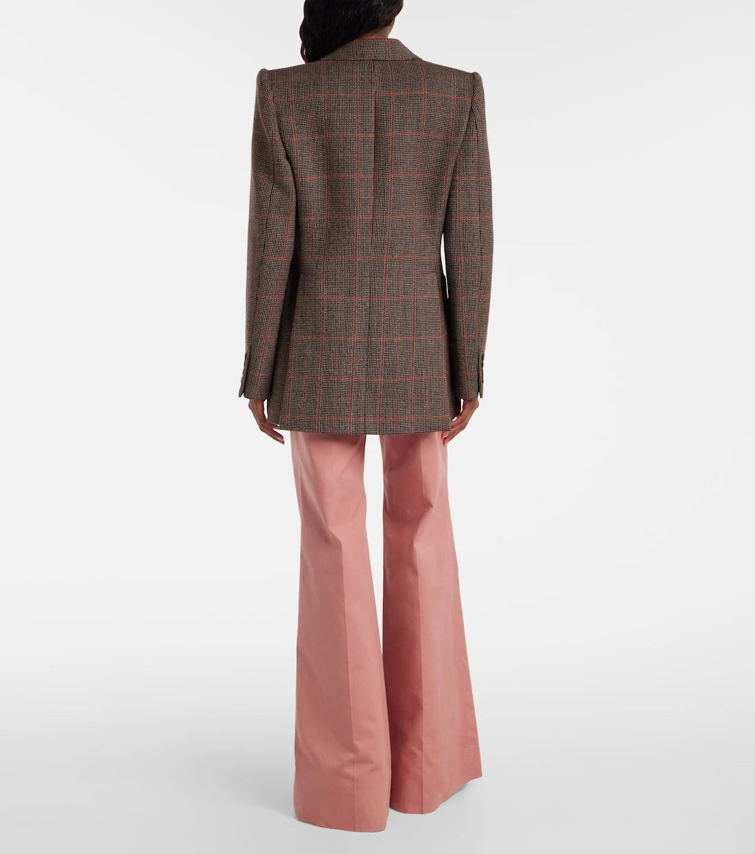 Chloé - Checked virgin wool blazer