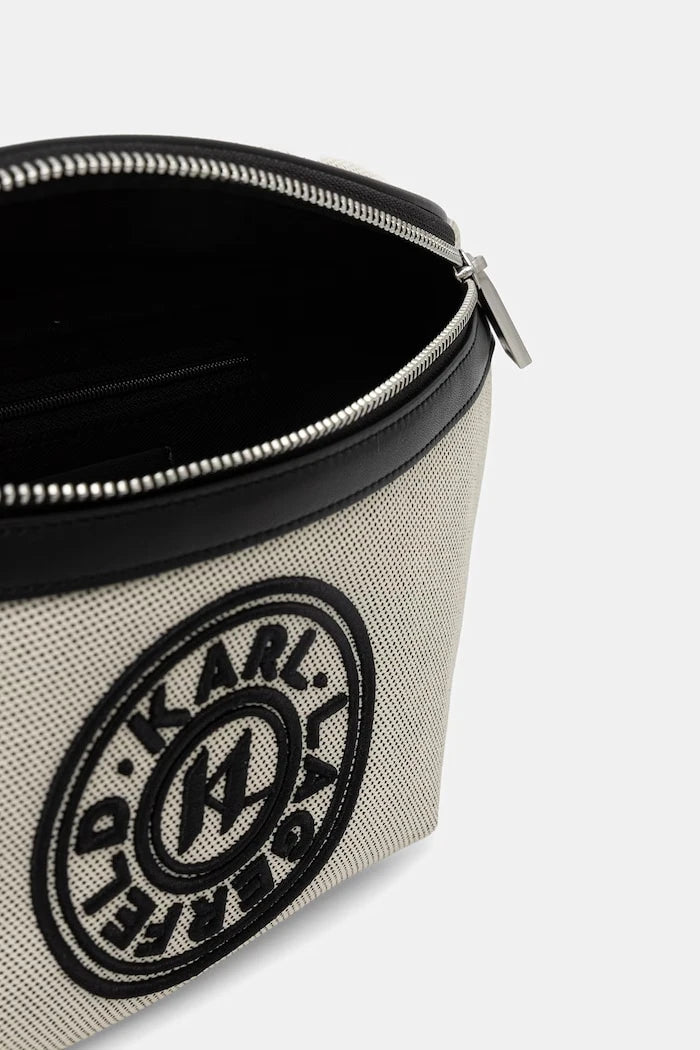 Karl Lagerfeld bel çantası, omuzda taşınabilir, pamuklu