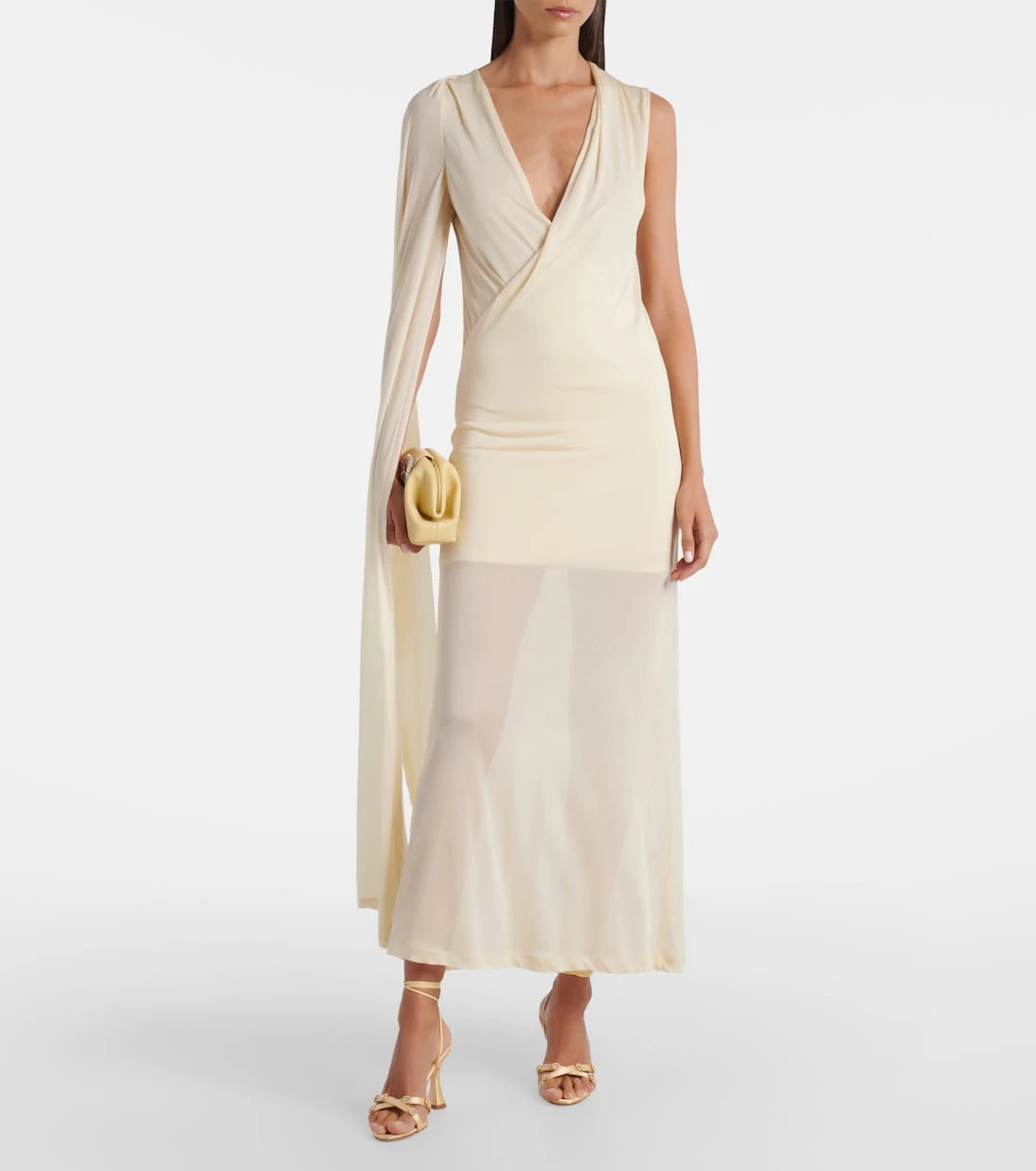 Manolo Blahnik - Pelysaka 95 embellished satin sandals
