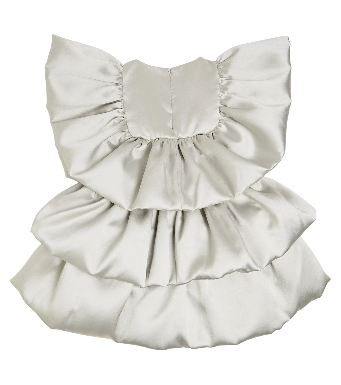 Caroline Bosmans - Tiered satin dress