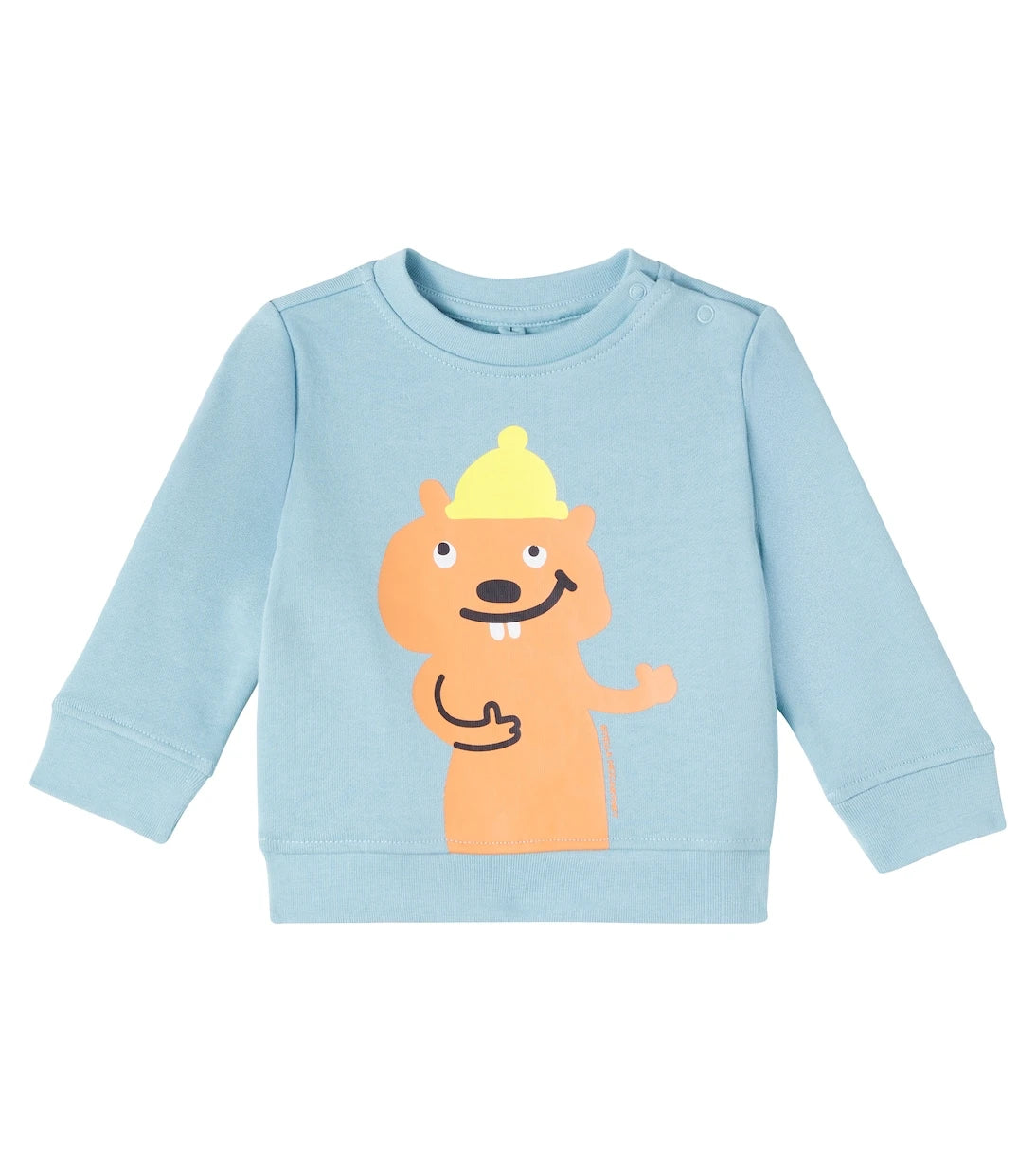 Stella McCartney Kids - سويت شيرت أطفال من جيرسيه القطن المطبوع