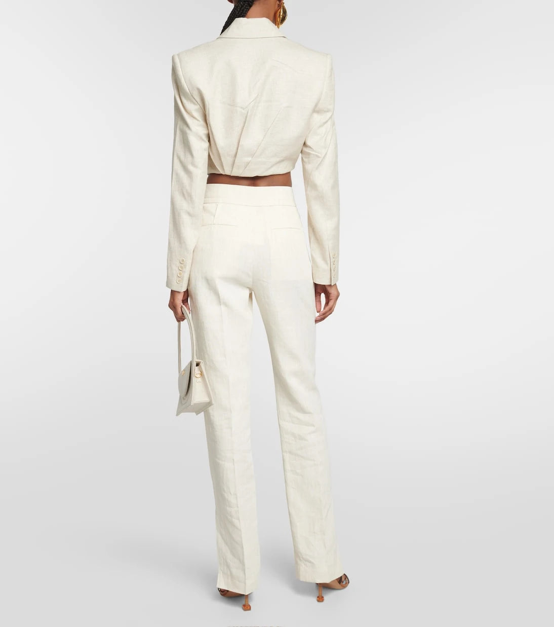 Jacquemus - La Veste Bahia Courte cropped blazer