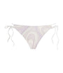 Purple Marmo Bikini Bottoms