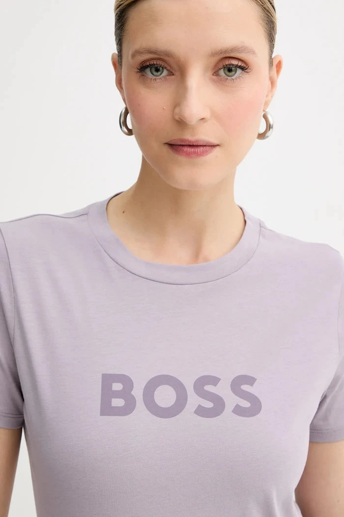 BOSS Orange C_Elogo_5 Pamuklu Tişört