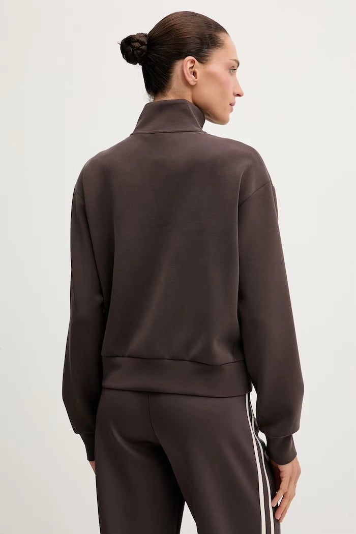 Guess Fermuarlı Kadın Modallı Sweatshirt OLYMPE