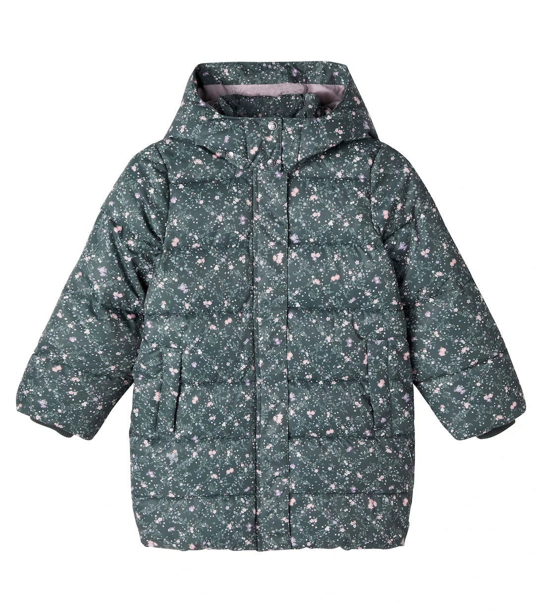 Wheat - Yrsa floral puffer coat
