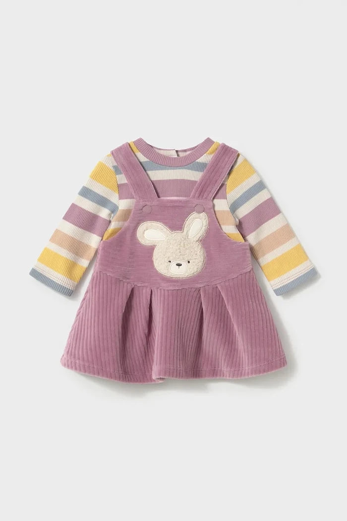 Mayoral Newborn рокля с памук