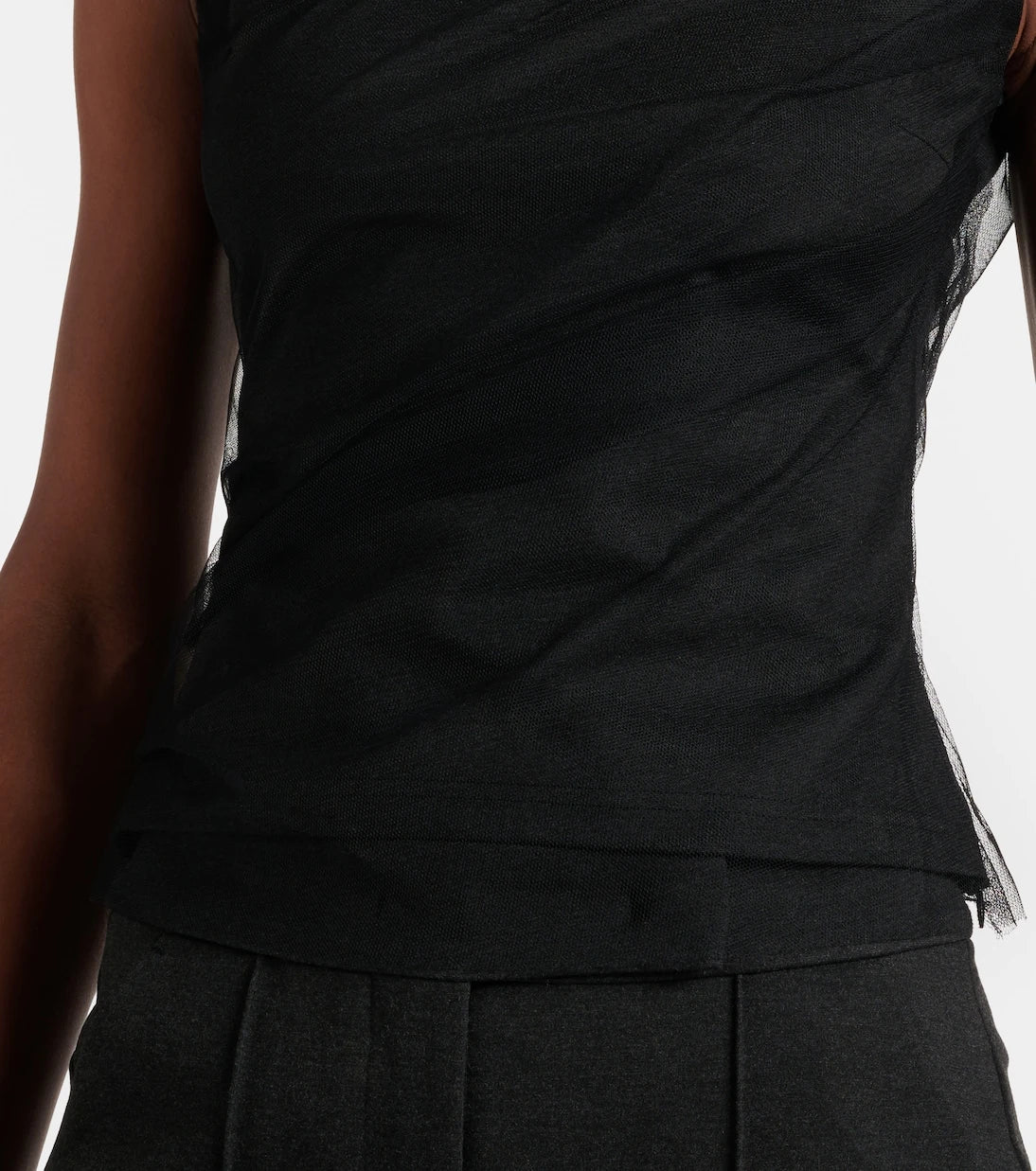 Dorothee Schumacher - Draped tulle top