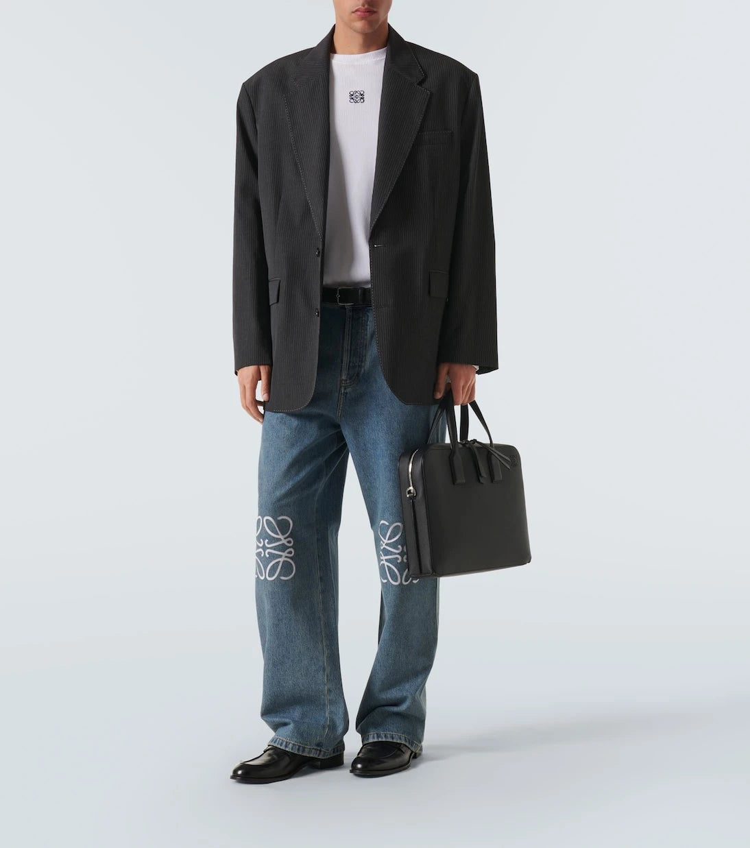 Loewe - Goya leather briefcase