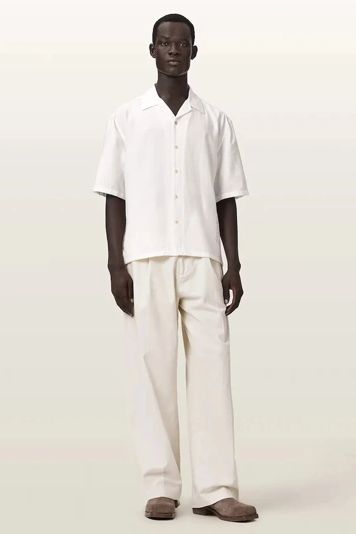 AllSaints erkek viskoz gömlek PURLEY