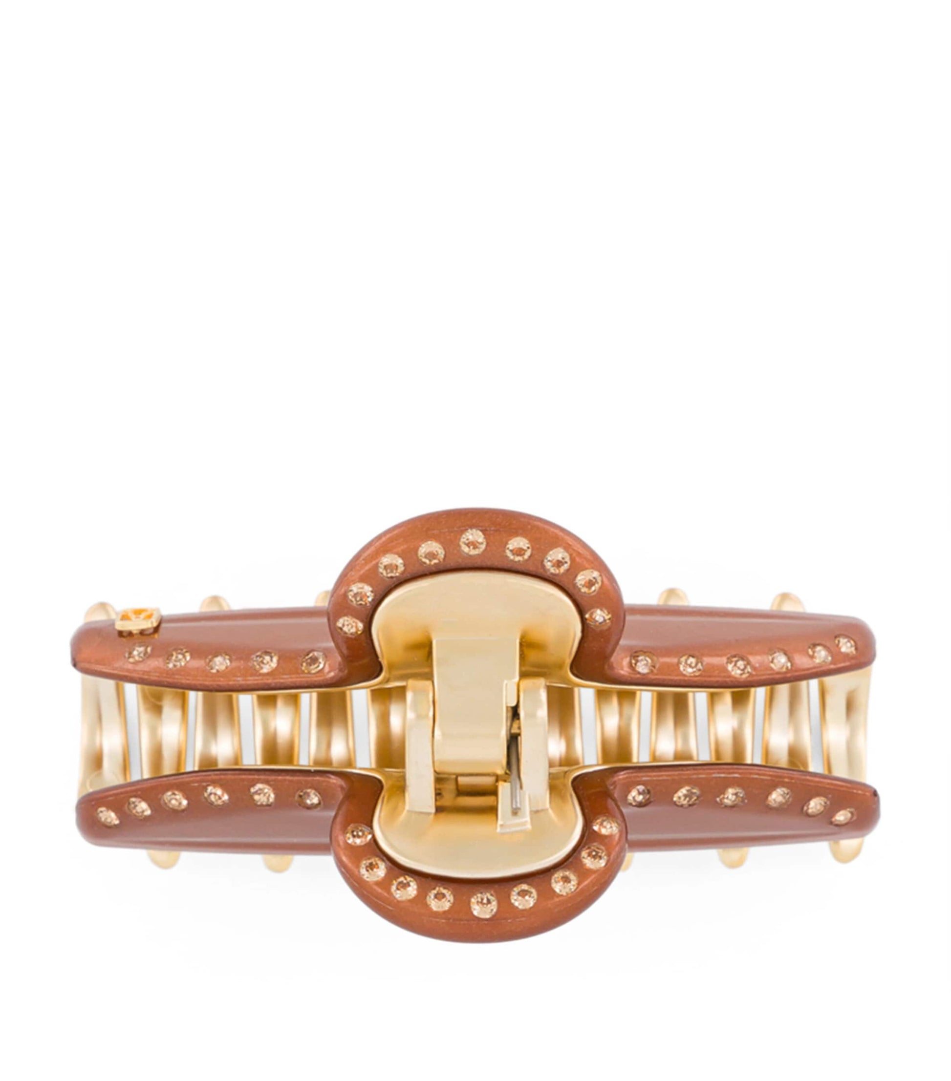 Alexandre de Paris Gold-Plated Claw Hair Clip