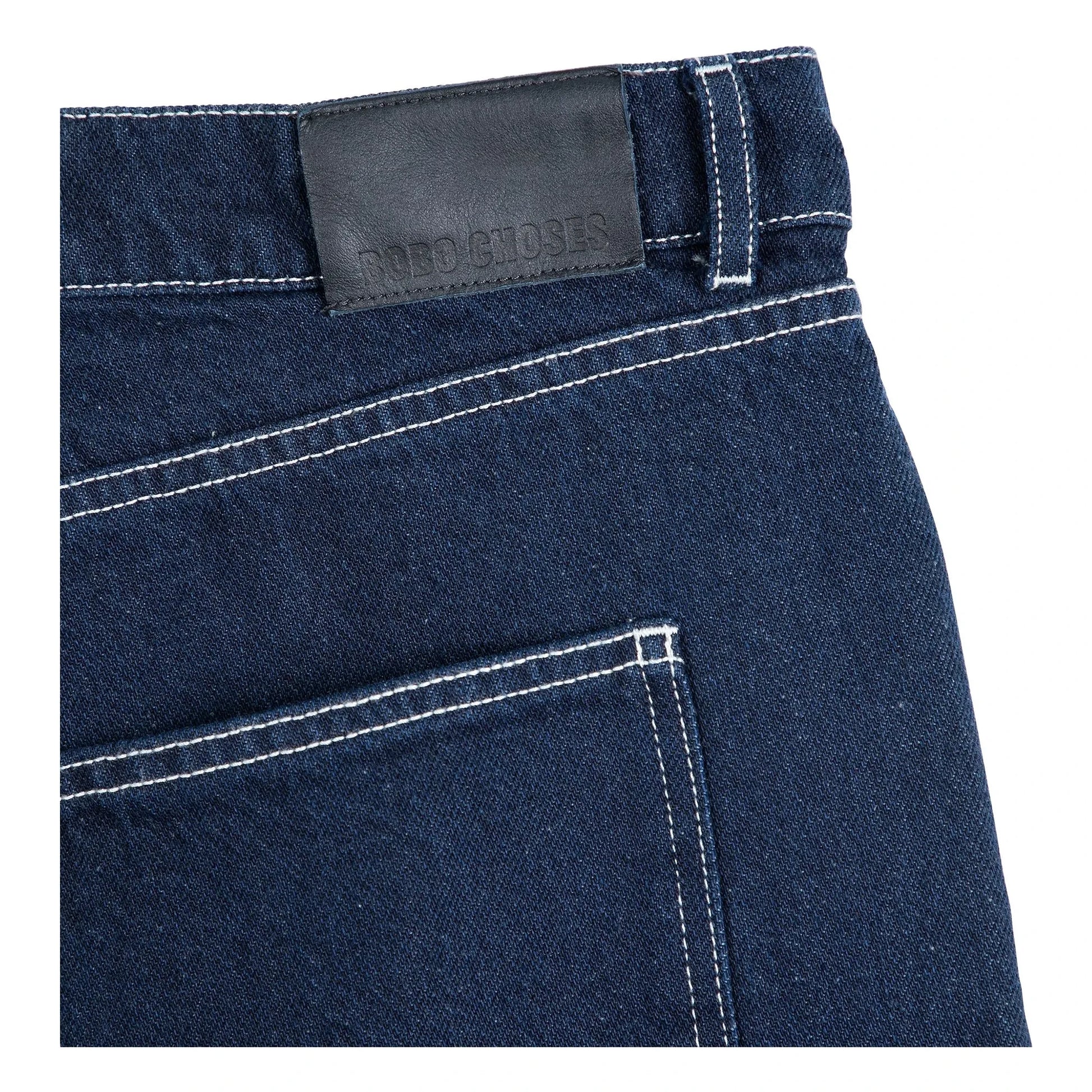 Bobo Choses - Denim Organic Cotton Bermuda shorts | Blue
