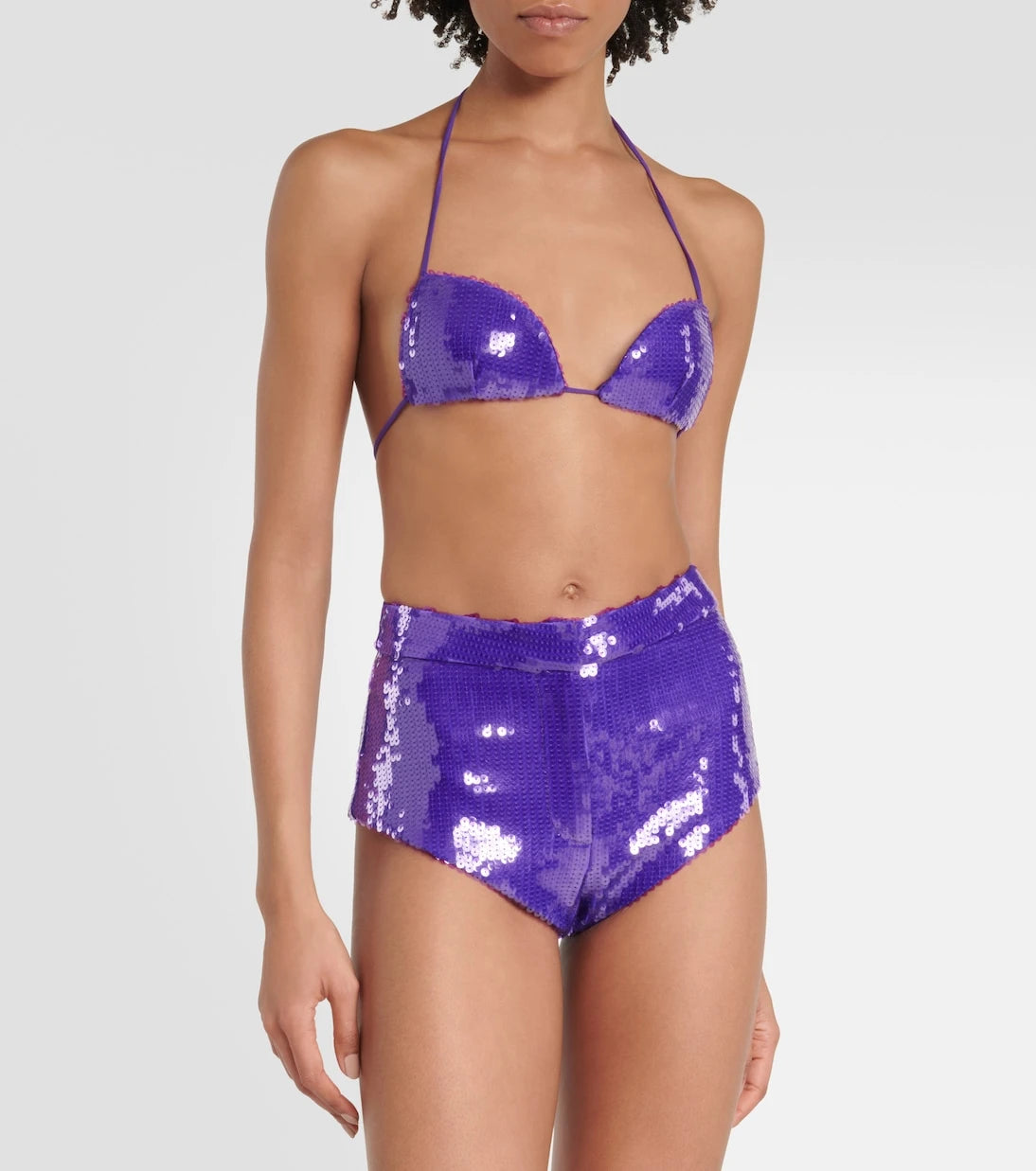 LaQuan Smith - Sequined shorts