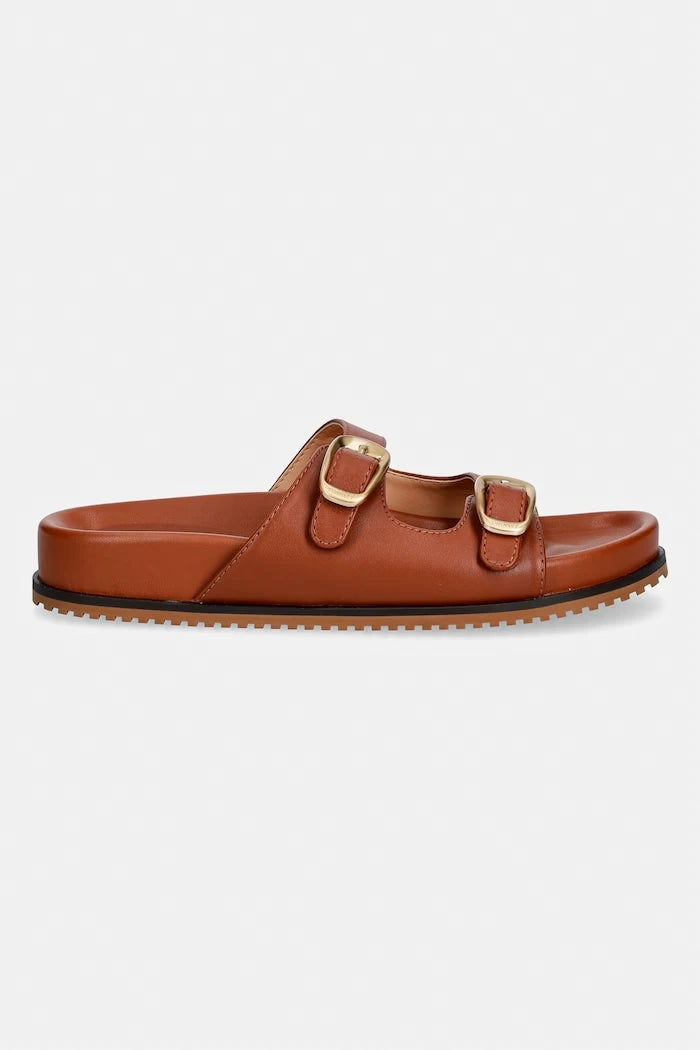 Twinset Deri Terlikler