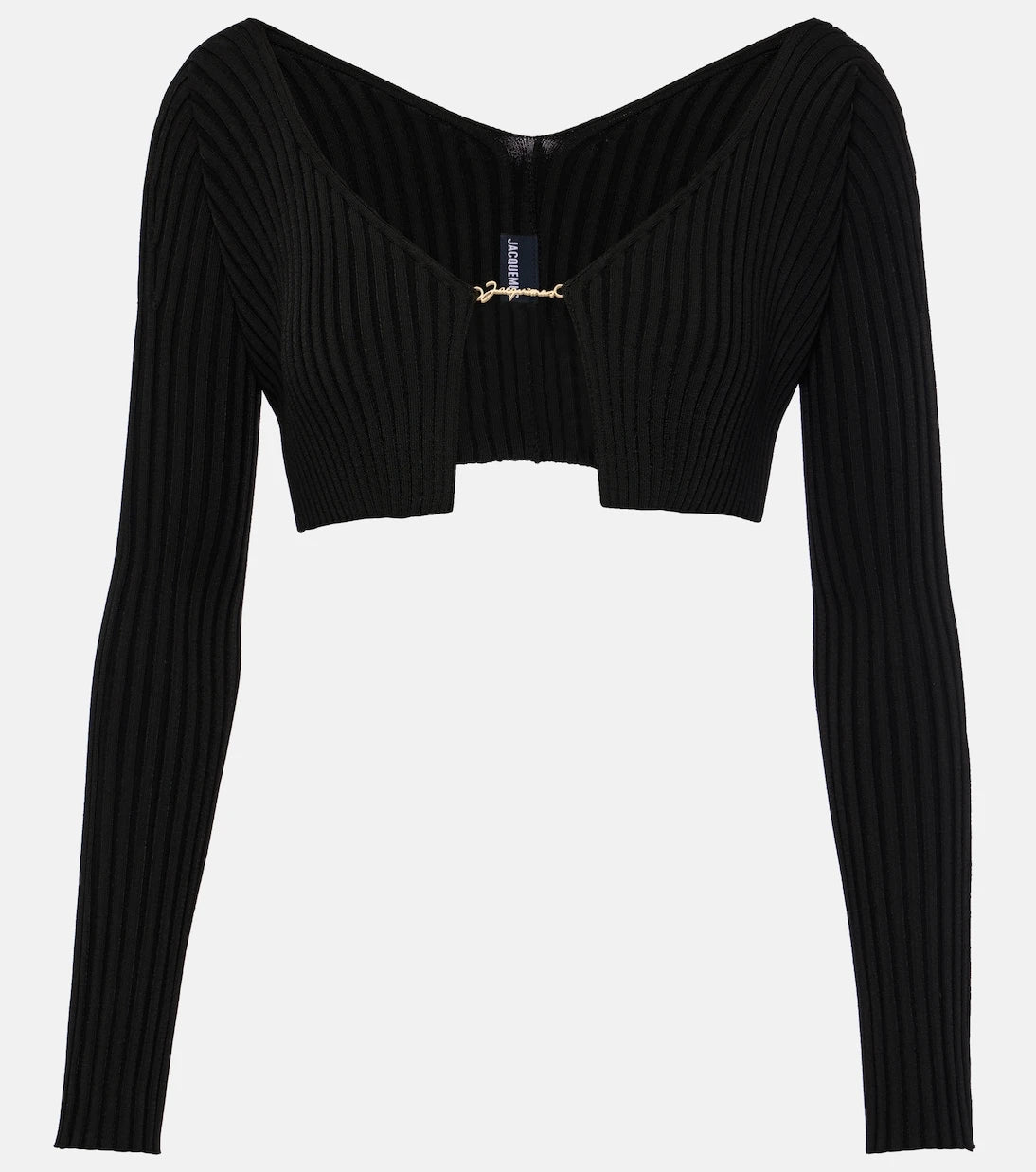 Jacquemus - La Maille Pralù ribbed-knit cardigan