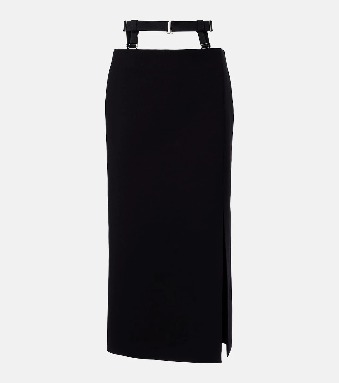 Mugler - تنورة قلم رصاص بفتحات