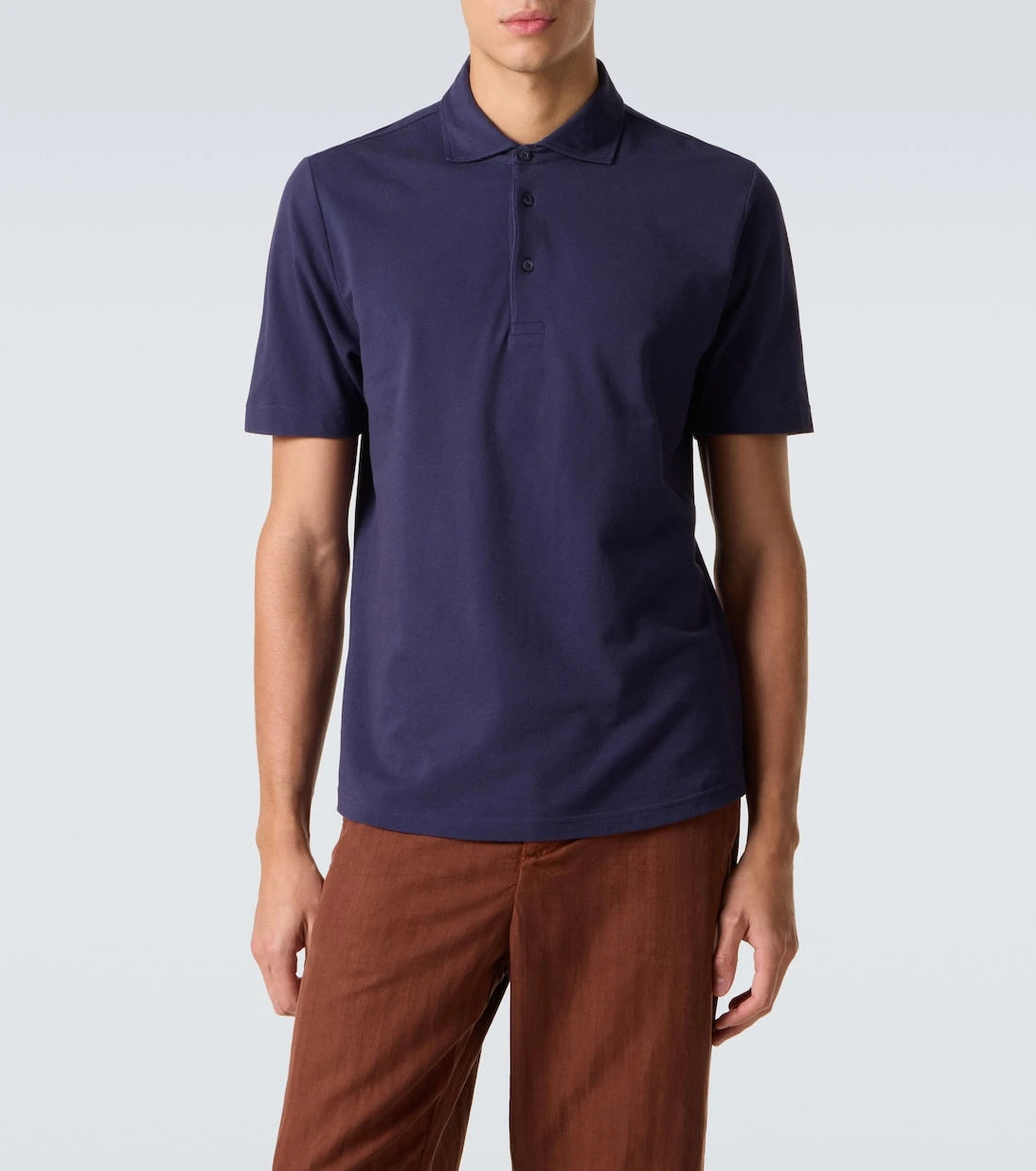 Frescobol Carioca - Luca cotton piqué polo shirt