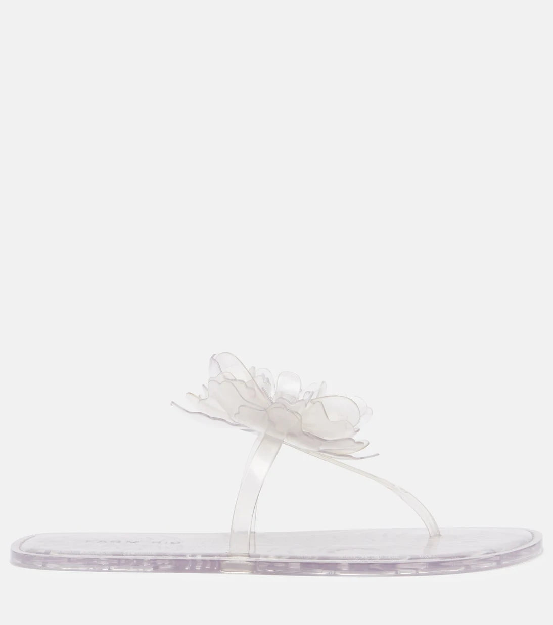 Farm Rio - Floral-appliqué thong sandals