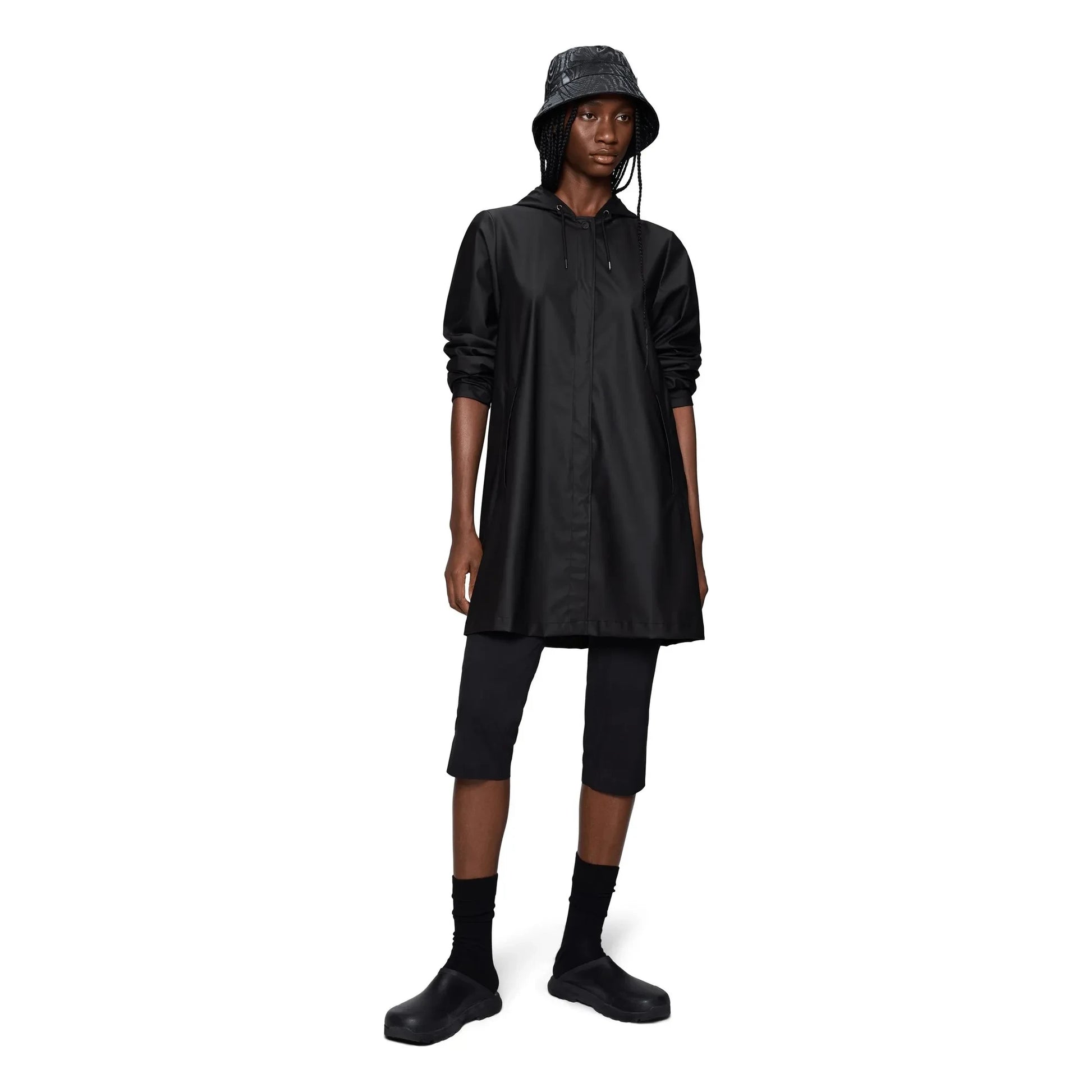 Rains - A-line W3 jacket | Black