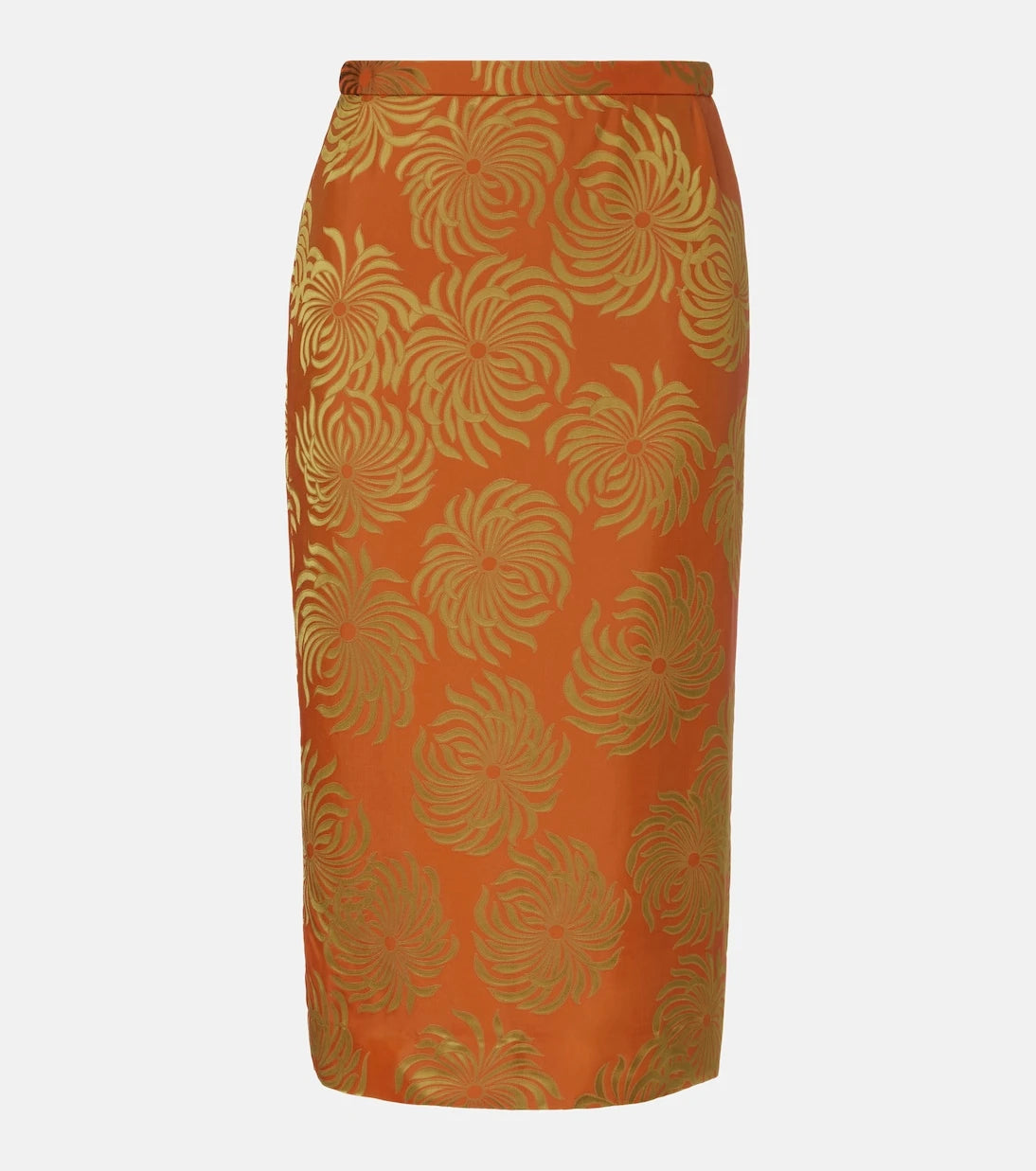 Dries Van Noten - Desenli midi etek
