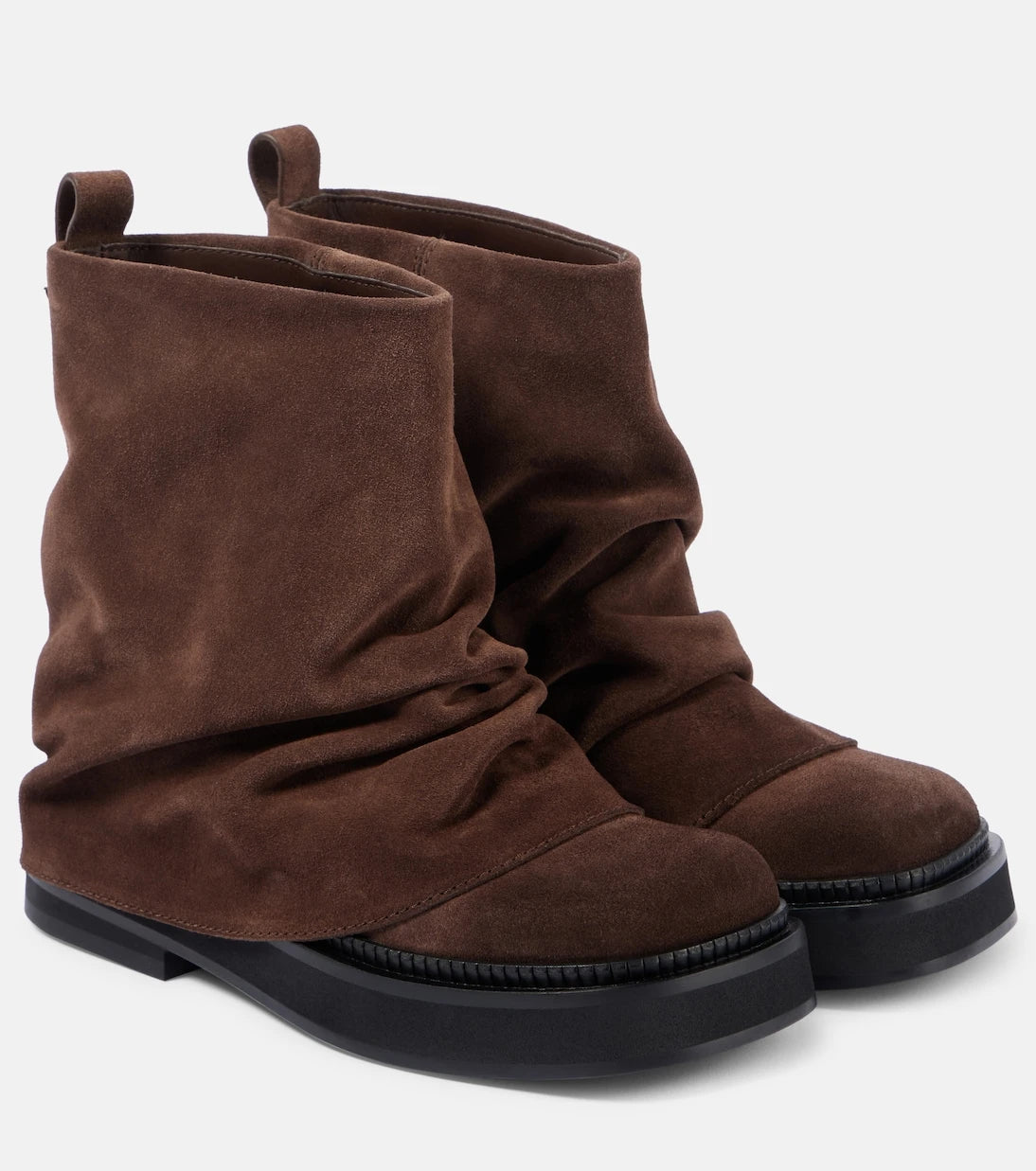 The Attico - Mini Robin suede ankle boots