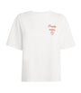 Weekend Max Mara White Cotton Embroidered T-Shirt