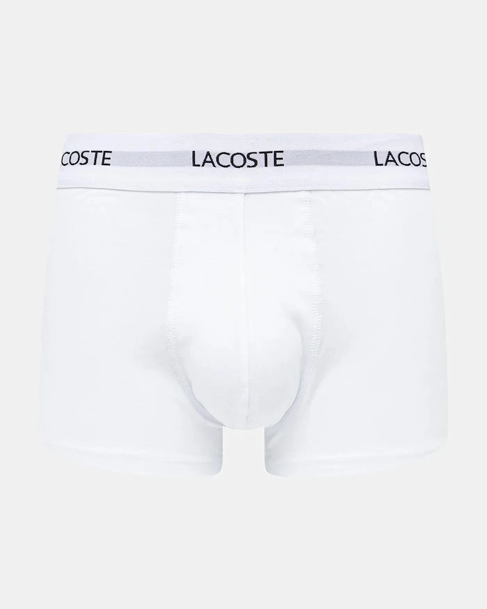 Lacoste erkek pamuklu elastan dar kesim boxer 3'lü