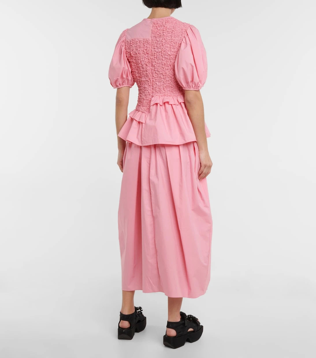 Cecilie Bahnsen - Carrie ruffle-trimmed poplin top