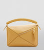 LOEWE Beige Small Leather Puzzle Top-Handle Bag