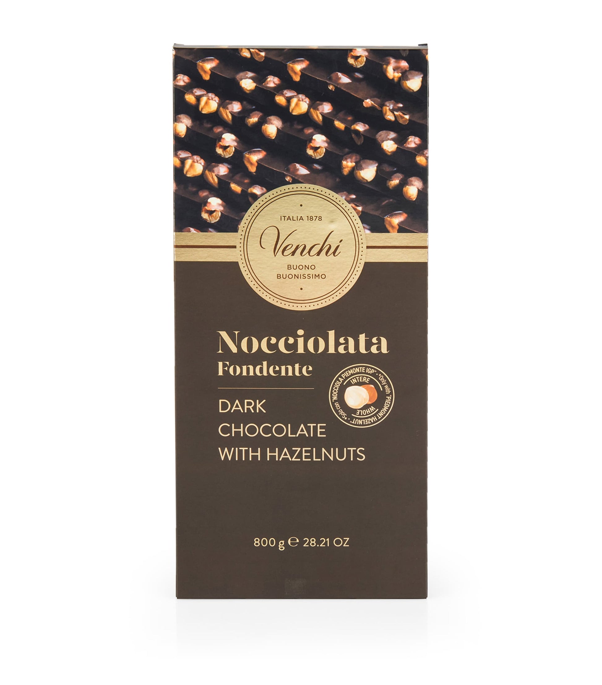 Maxi Dark Chocolate and Hazelnut Bar (800g)