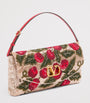 Valentino Garavani Multi Silk Vain Cherry Clutch Bag
