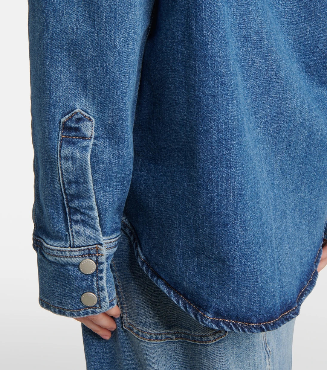 AG Jeans - Monaco patchwork denim shirt
