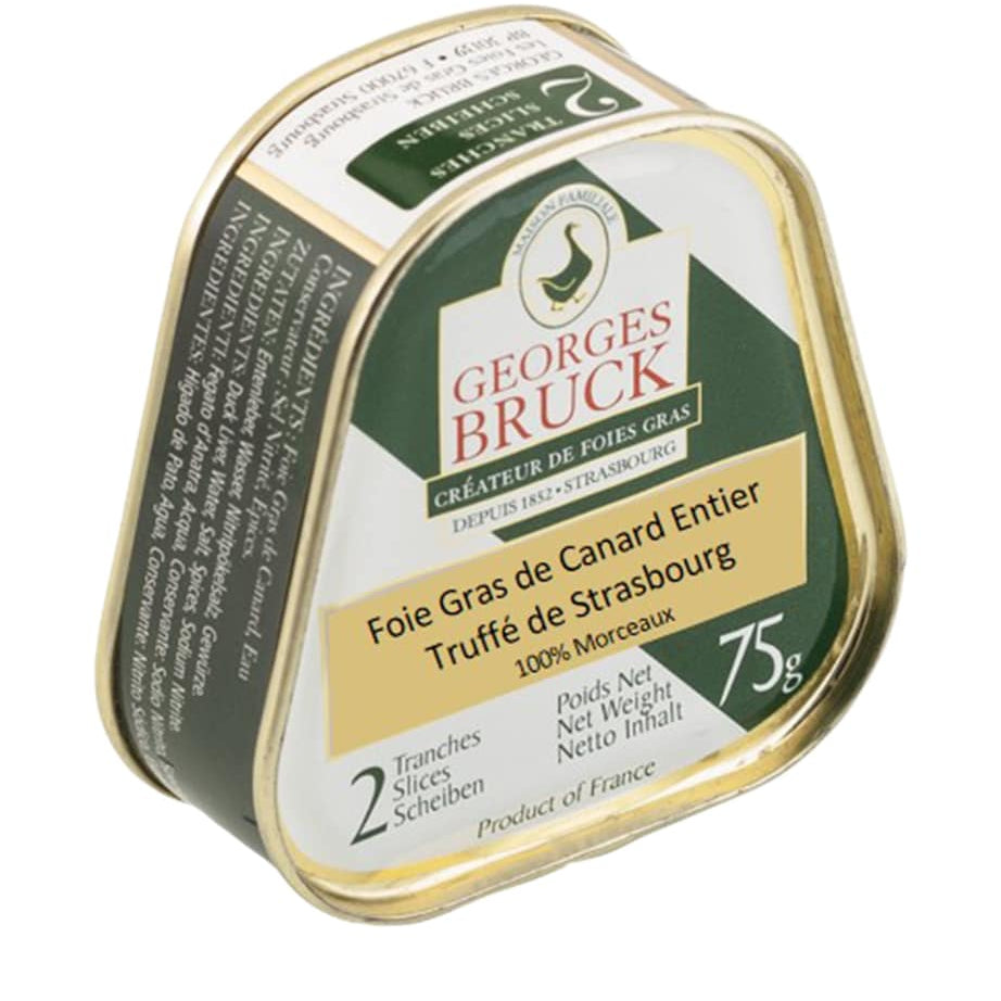 GEORGES BRUCK Duck Foie Gras with Truffle (75g)