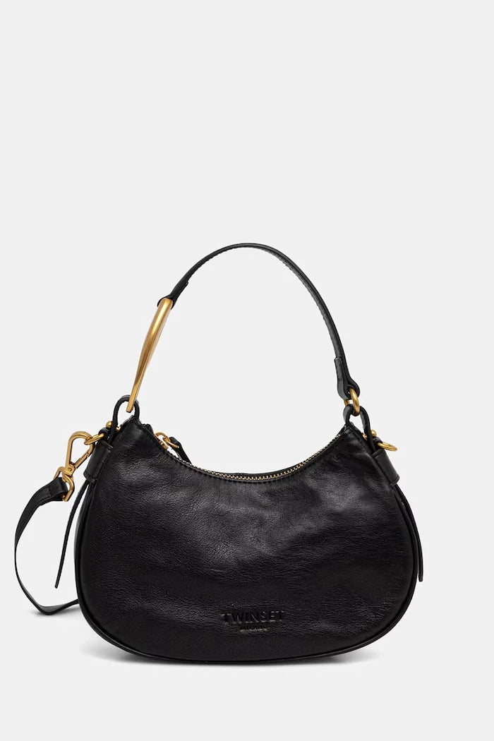 Twinset kadın deri hobo çanta