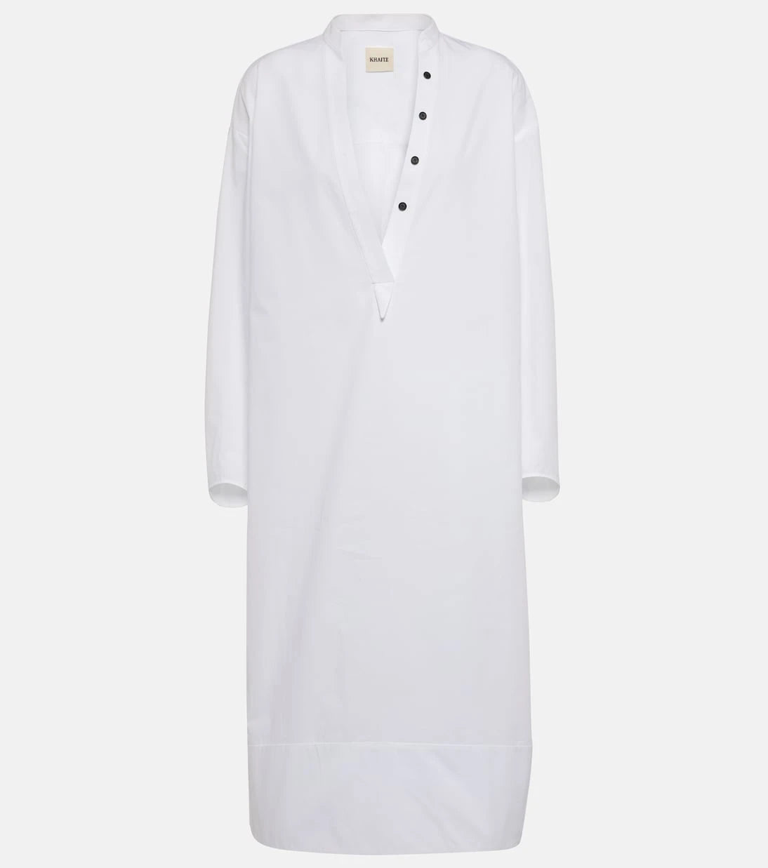 Khaite - Brom cotton midi dress