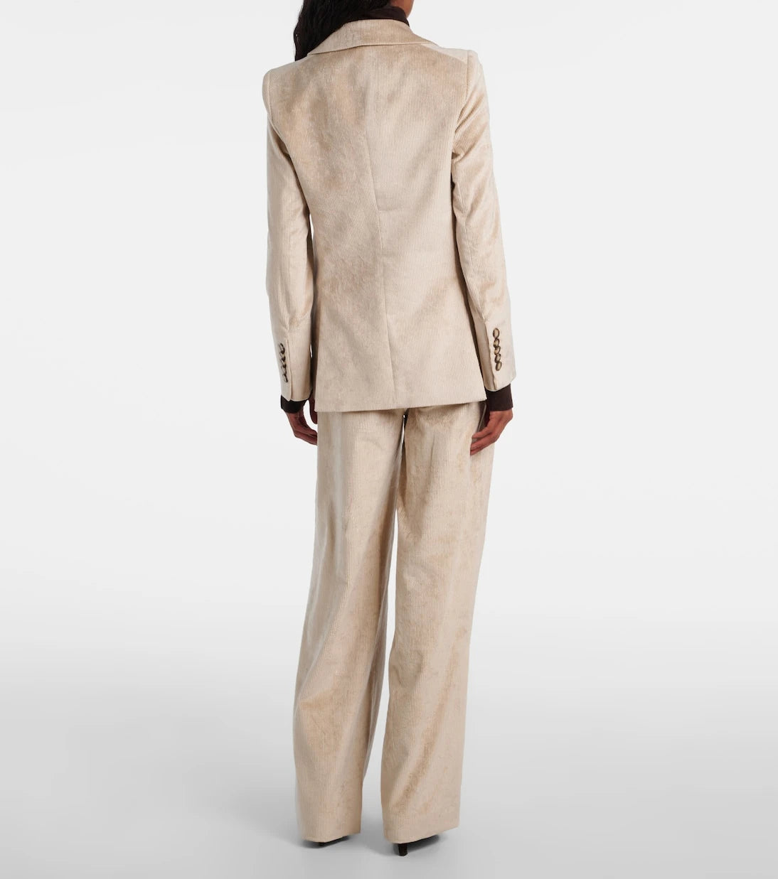 Veronica Beard - Sevyn double-breasted cotton-blend corduroy blazer