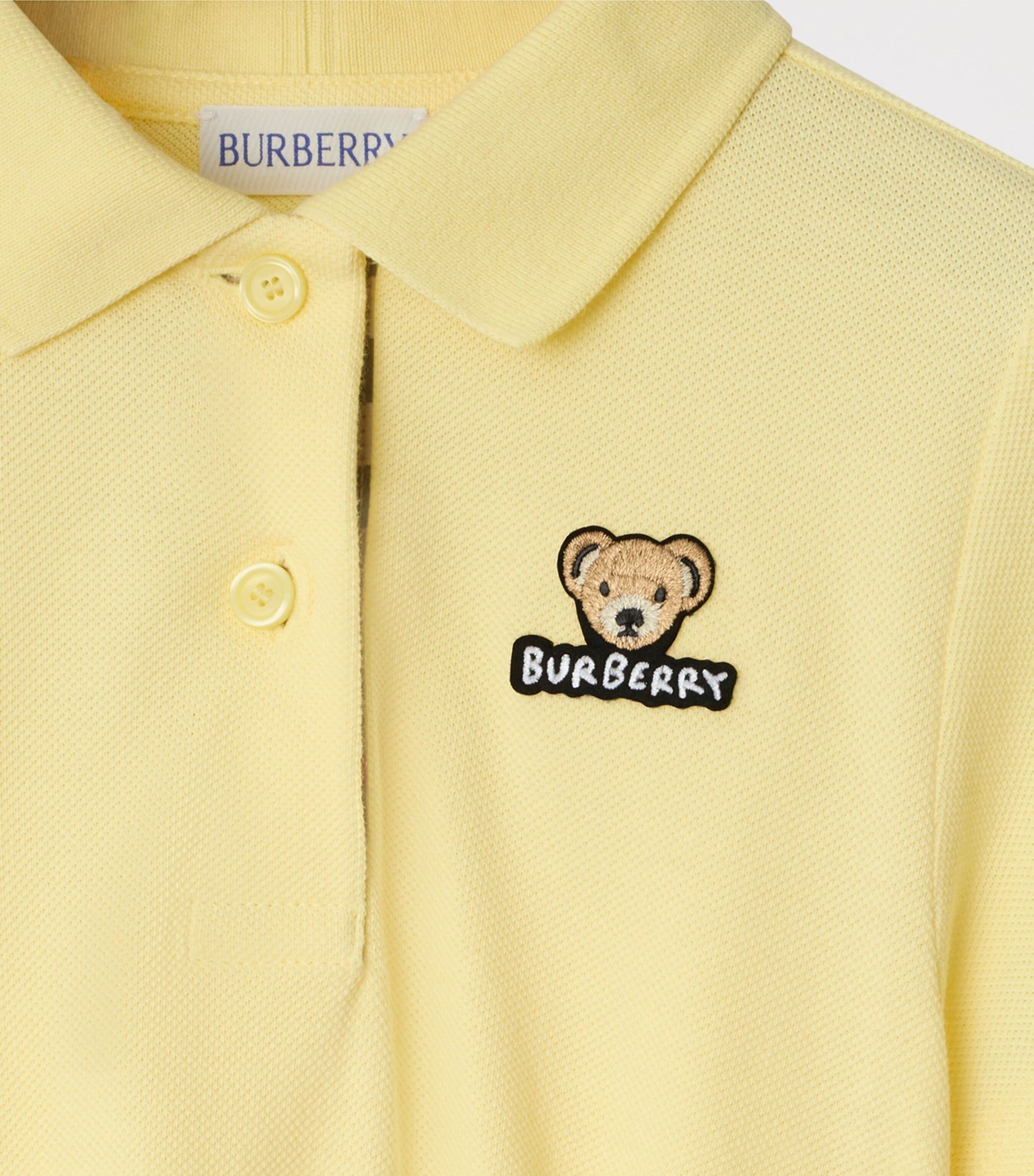Burberry Kids Cotton Polo Shirt Dress (3-12 Years)