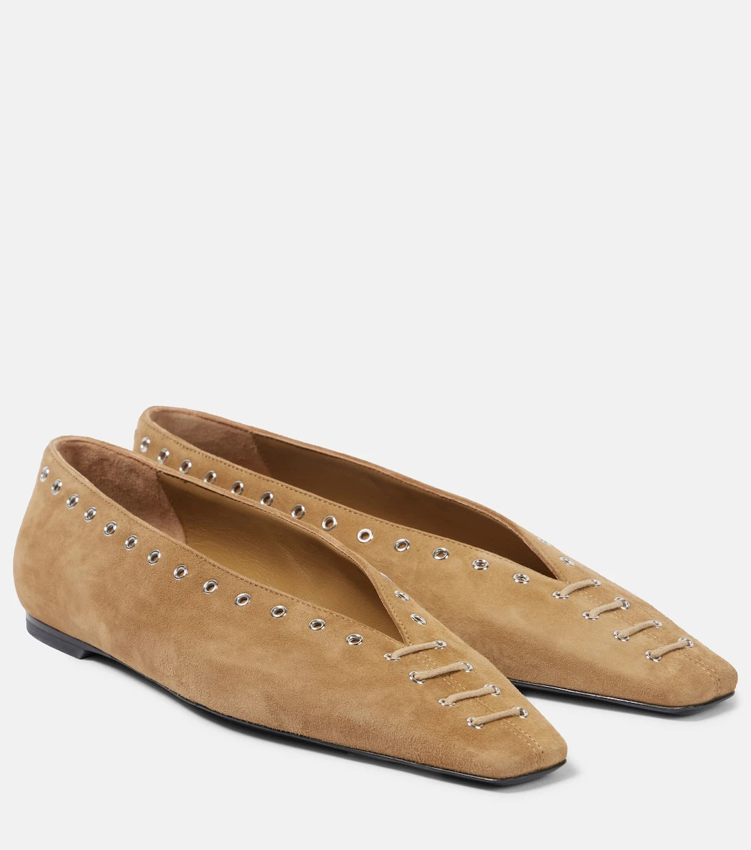Toteme - Suede ballet flats